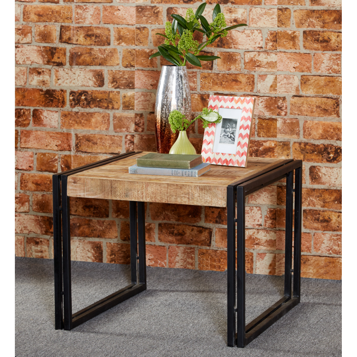 Cosmo Industrial Small Coffee Table