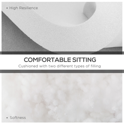 Replacement Cushions for Rattan Furniture, 7 Seat Cushions and 7 Back Cushions