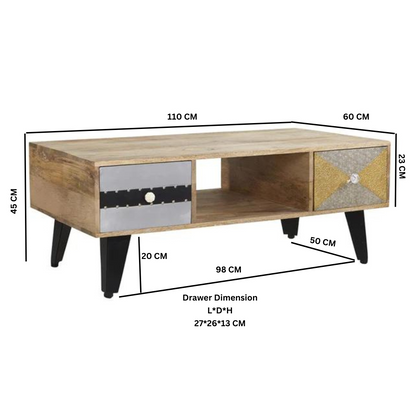 Sorio 4 Drawer Coffee Table
