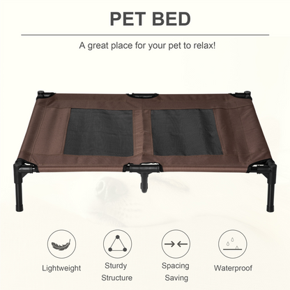 Pet Bed Raised Cot Dog Cat Elevated Puppy Hammock Camping Portable Waterproof
