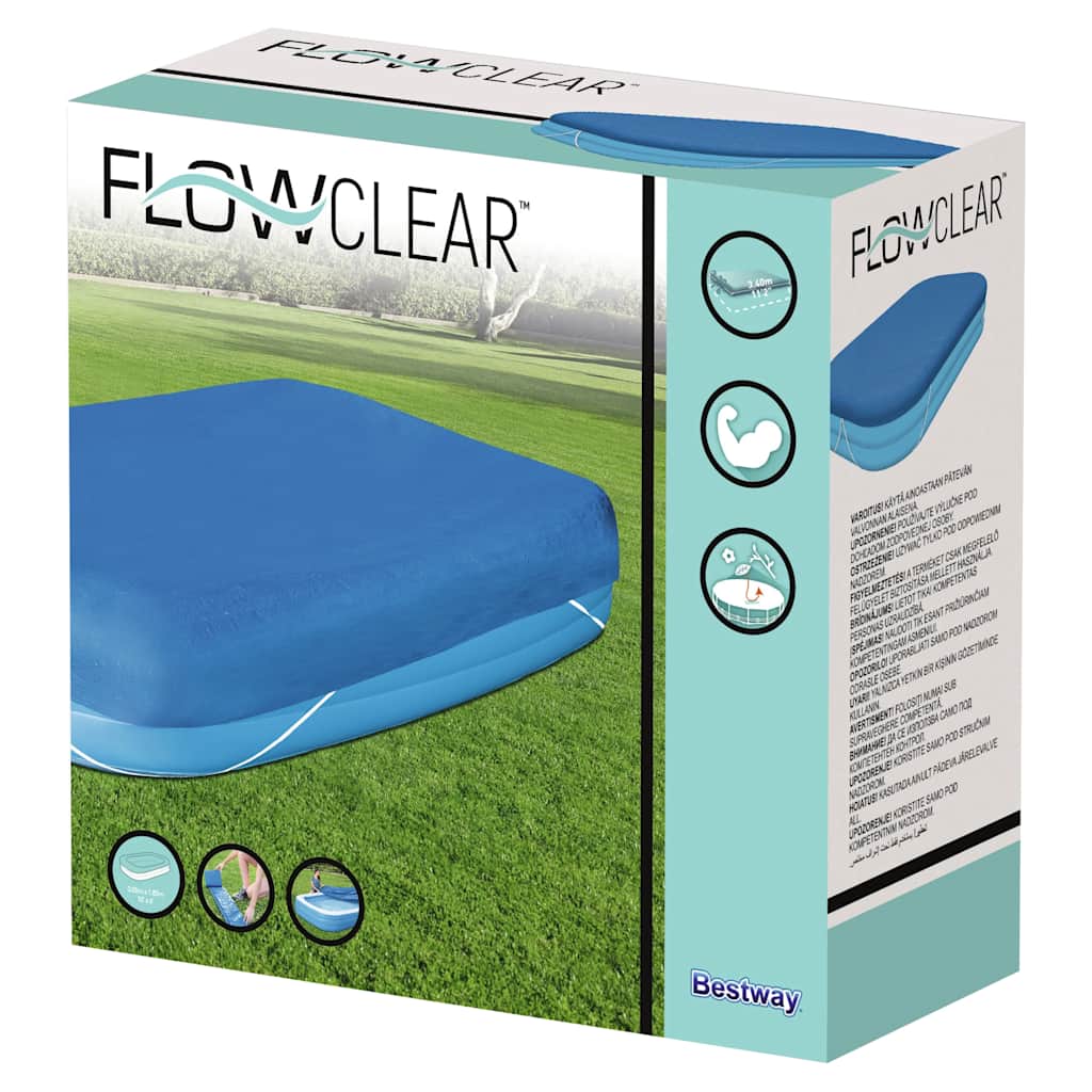Flowclear Pool Cover 305x183x56 cm