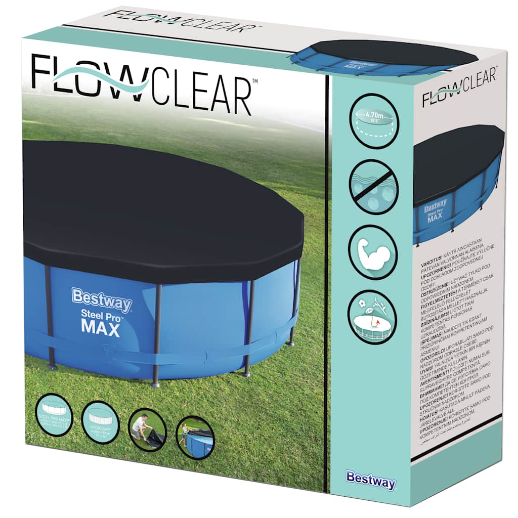 Pool Cover Flowclear 457 cm