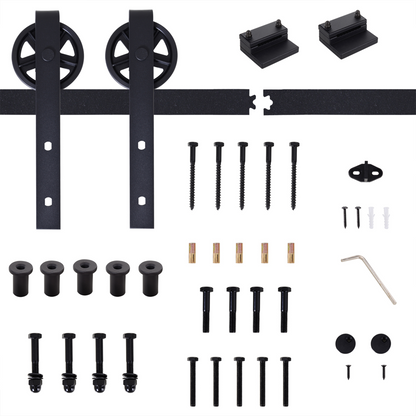 Sliding Barn Door Hardware Kit,6.6 Ft