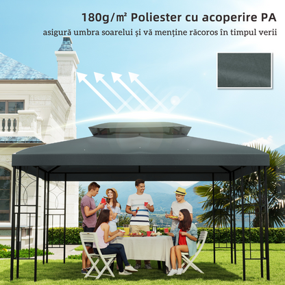 3x4m Gazebo Replacement Roof Canopy 2 (TOP ONLY)