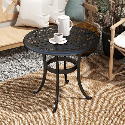 Stunning Aluminium Garden Side Table – Durable & Stylish Outdoor Furniture