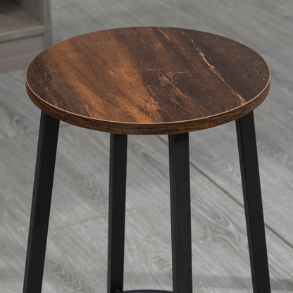 Bar Stools Set of 2 Counter Height Bar Stools for Dining Room Kitchen