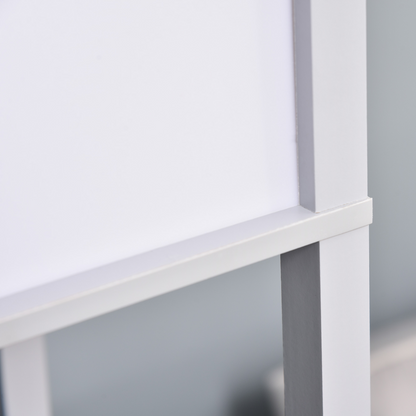 4-Tier Floor Lamp, Floor Light with Storage Shelf, Grey 3-Tier