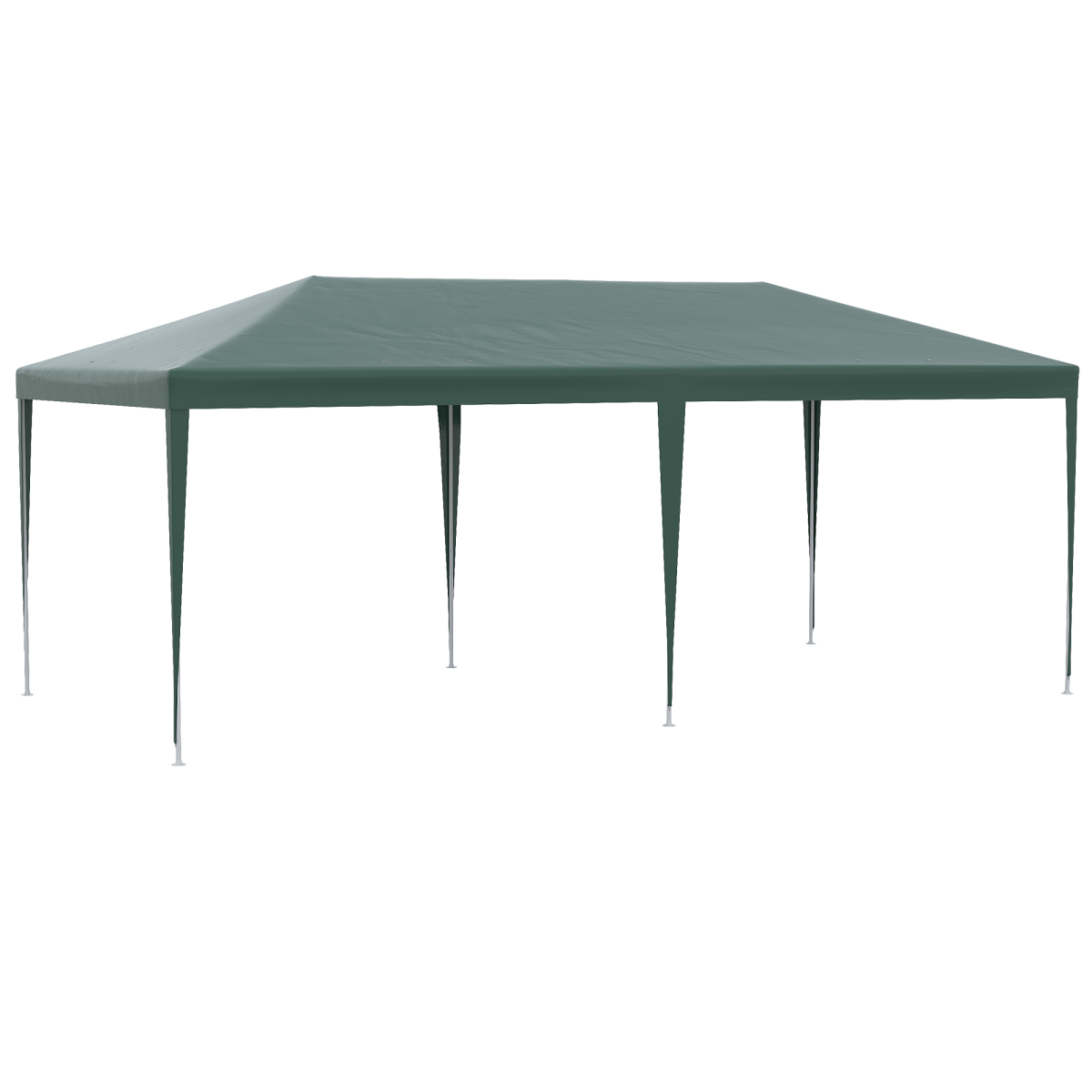 Outsunny 6m x 3m Garden Gazebo Marquee Canopy Party Tent Canopy Patio Green
