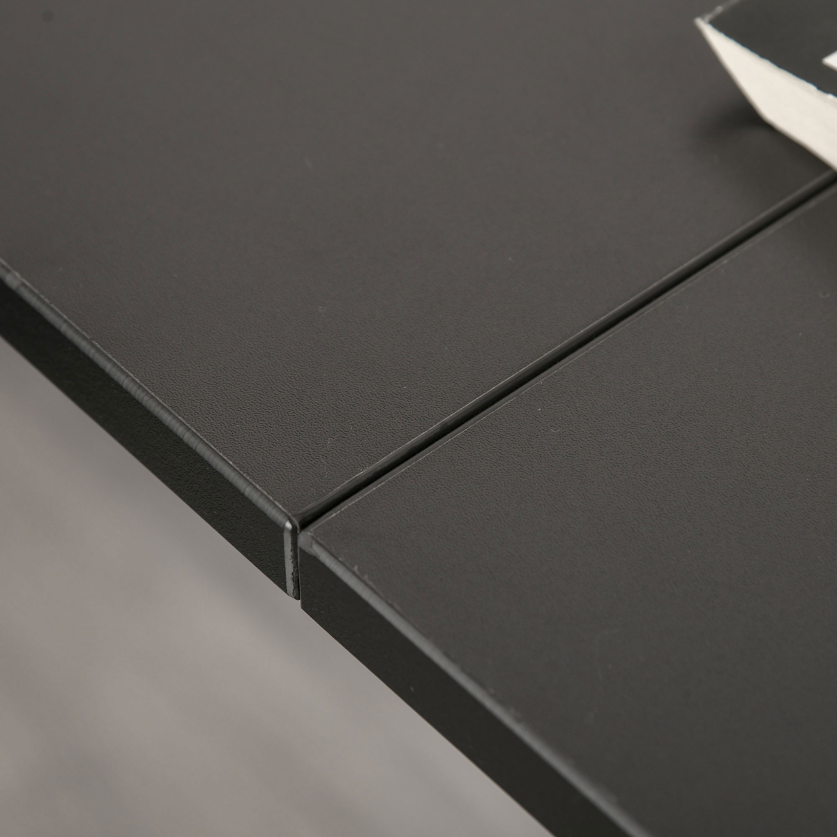 L-Shaped Corner PC Desk Table w/ Drawer Home Office Workstation, Black HOMCOM