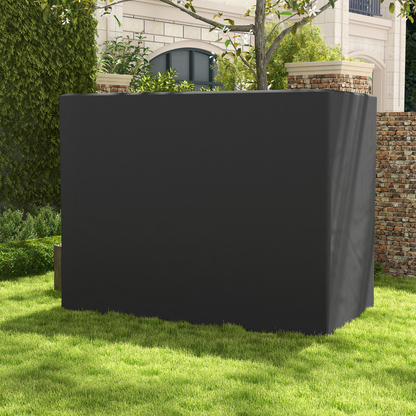 Outsunny 240x133cm 3-Seat Outdoor Garden Swing Chair Cover Water UV Resistant