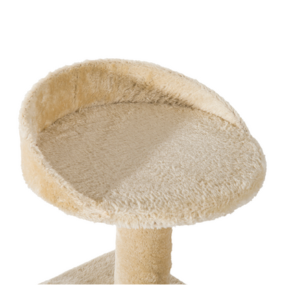 Cat Tree Scratcher Climbing Post Kitten Pets Scratching Furniture Tower Pawhut