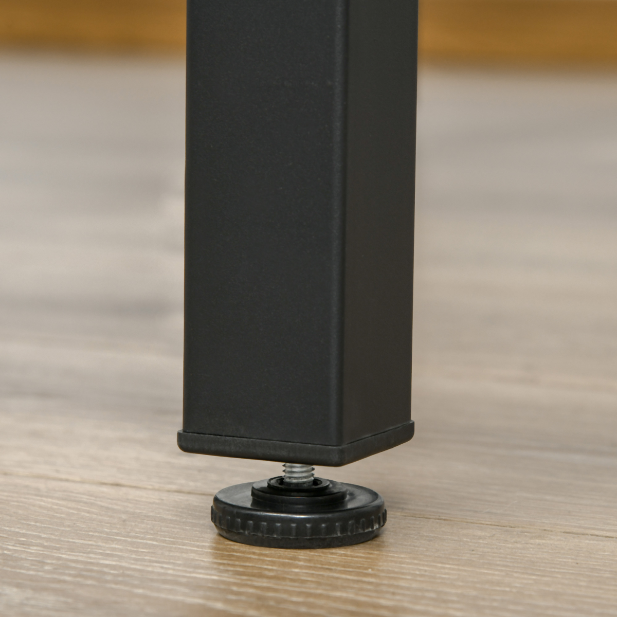 Industrial Bar Table Set, 2 Stools, 3PC Counter Height Rustic Brown