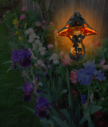 Solar Fairy in a Mushroom