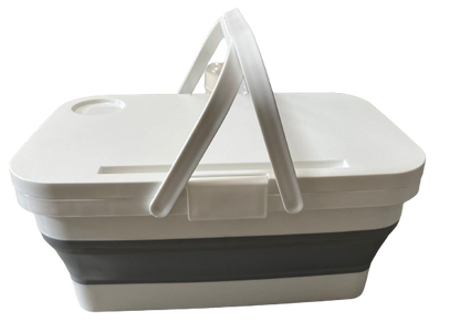 Collapsible Picnic Basket with Tray
