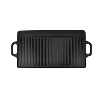 Grill Platter Cast Iron Reversible 50x23 cm