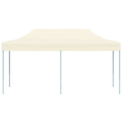 Foldable Tent Pop-Up 3x6 m Cream White