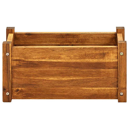Garden Raised Bed Acacia Wood 50x25x25 cm