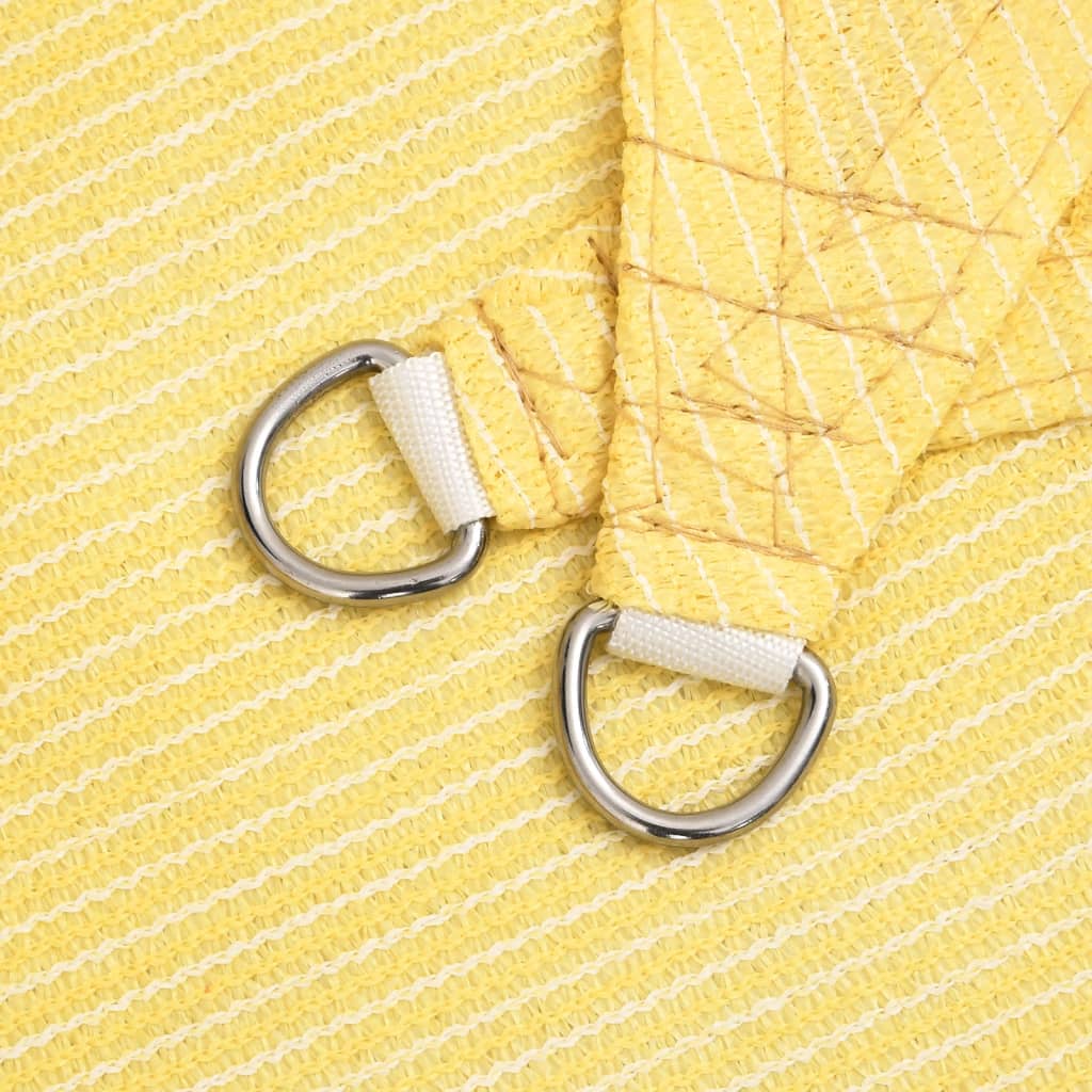 Sunshade Sail HDPE Square 2x2 m Beige