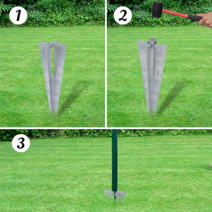 Euro Fence Steel 25x0.8 m Green