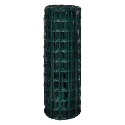 Euro Fence Steel 25x1.7 m Green