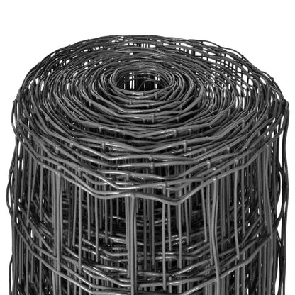Euro Fence Steel 10x1.2 m Grey