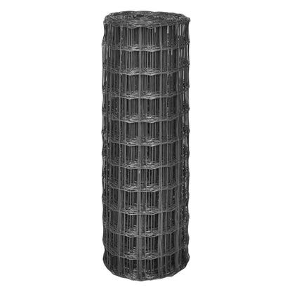 Euro Fence Steel 10x0.8 m Grey