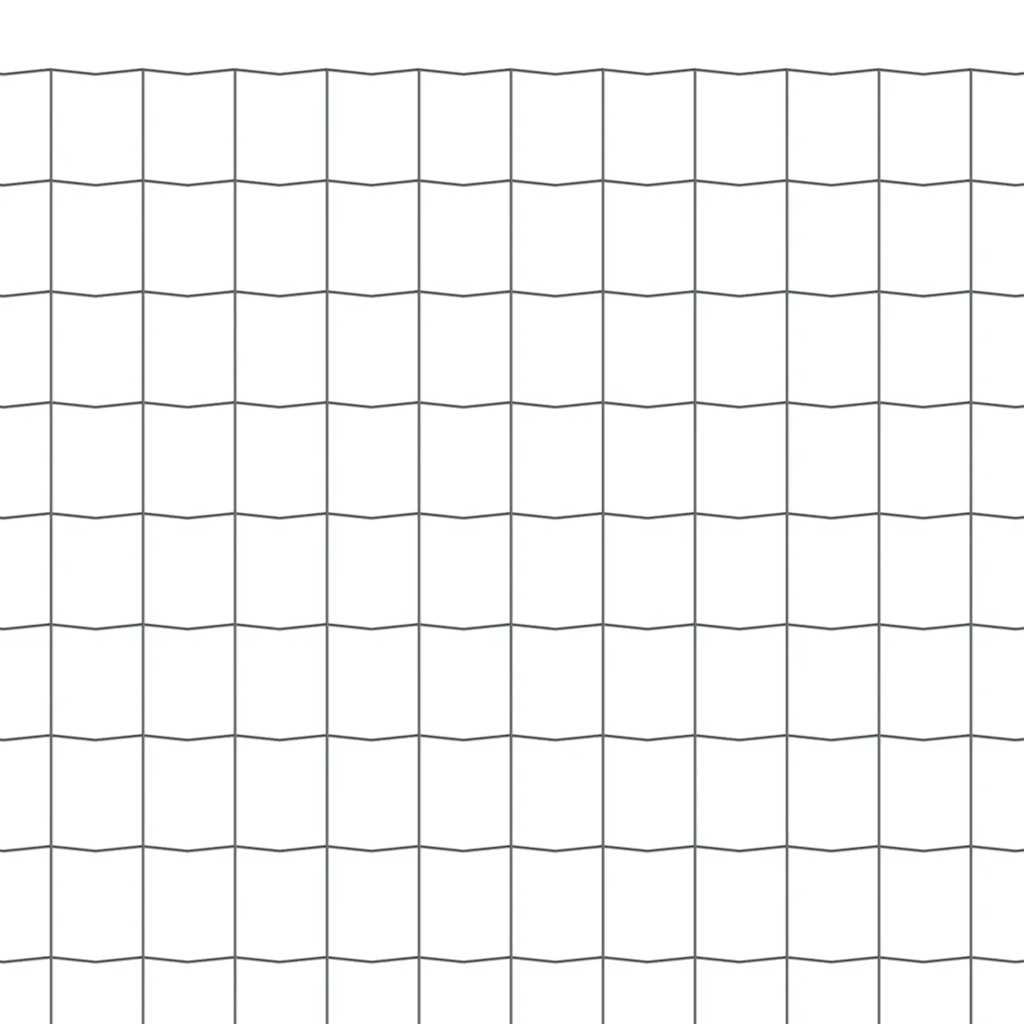 Euro Fence Steel 10x0.8 m Grey