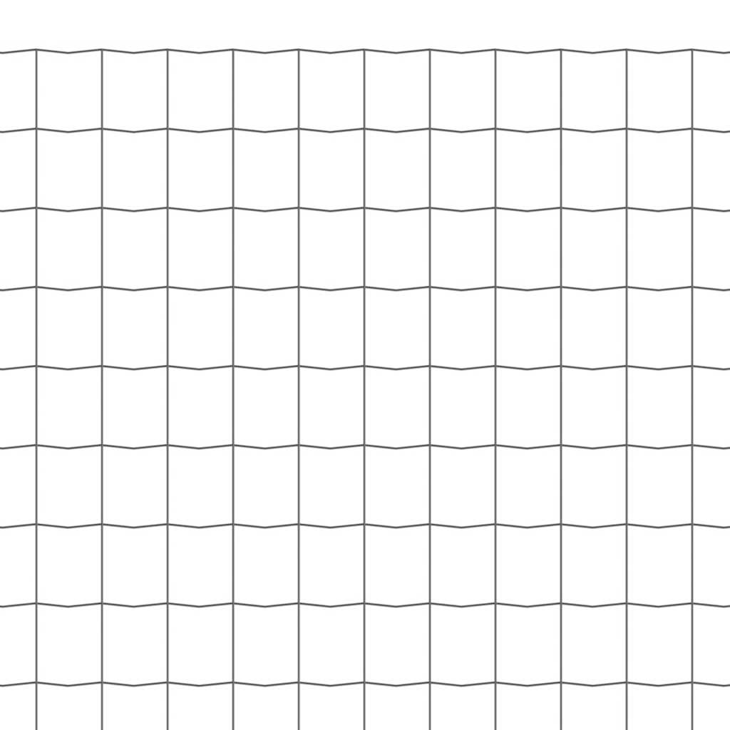 Euro Fence Steel 10x1 m Grey