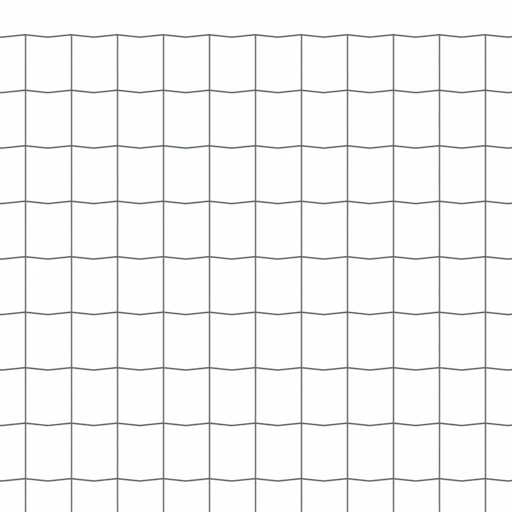 Euro Fence Steel 25x1 m Grey