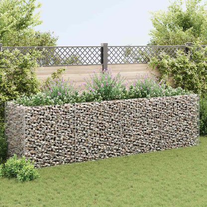 Gabion Raised Bed Steel 360x90x100 cm