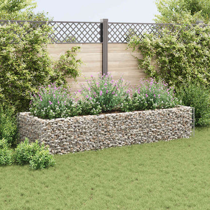 Gabion Raised Bed Steel 270x90x50 cm