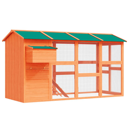 Chicken Coop Wood 295x163x170 cm
