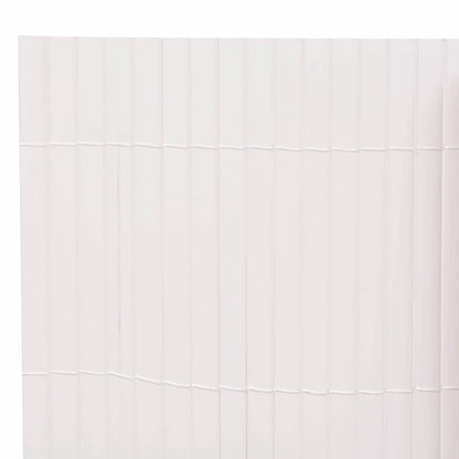 Double-Sided Garden Fence 90x300 cm White