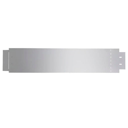 Lawn Fences 5 pcs Galvanised Steel 100x19 cm