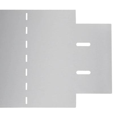 Lawn Fences 5 pcs Galvanised Steel 100x19 cm