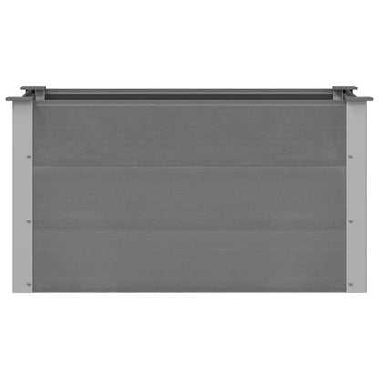 Garden Raised Bed WPC 100x50x54 cm Grey
