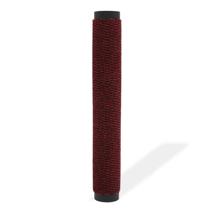 Dust Control Mat Rectangular Tufted 40x60 cm Red