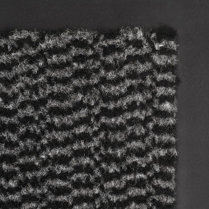 Dust Control Mat Rectangular Tufted 80x120 cm Anthracite
