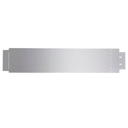 Lawn Fence 20 pcs Galvanised Steel 100x20 cm