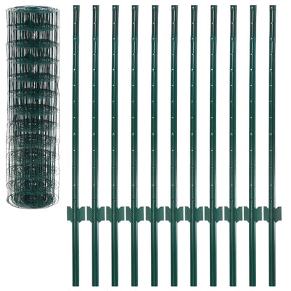Euro Fence Steel 20x1 m Green