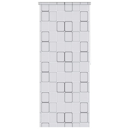 Shower Roller Blind 80x240 cm Square