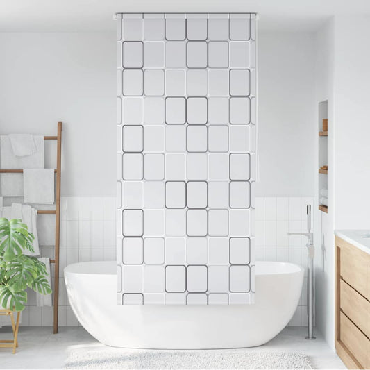 Shower Roller Blind 100x240 cm Square