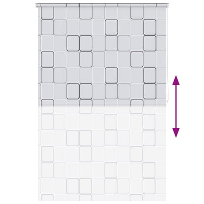 Shower Roller Blind 140x240 cm Square