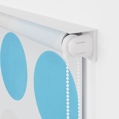 Shower Roller Blind 80x240 cm Circle