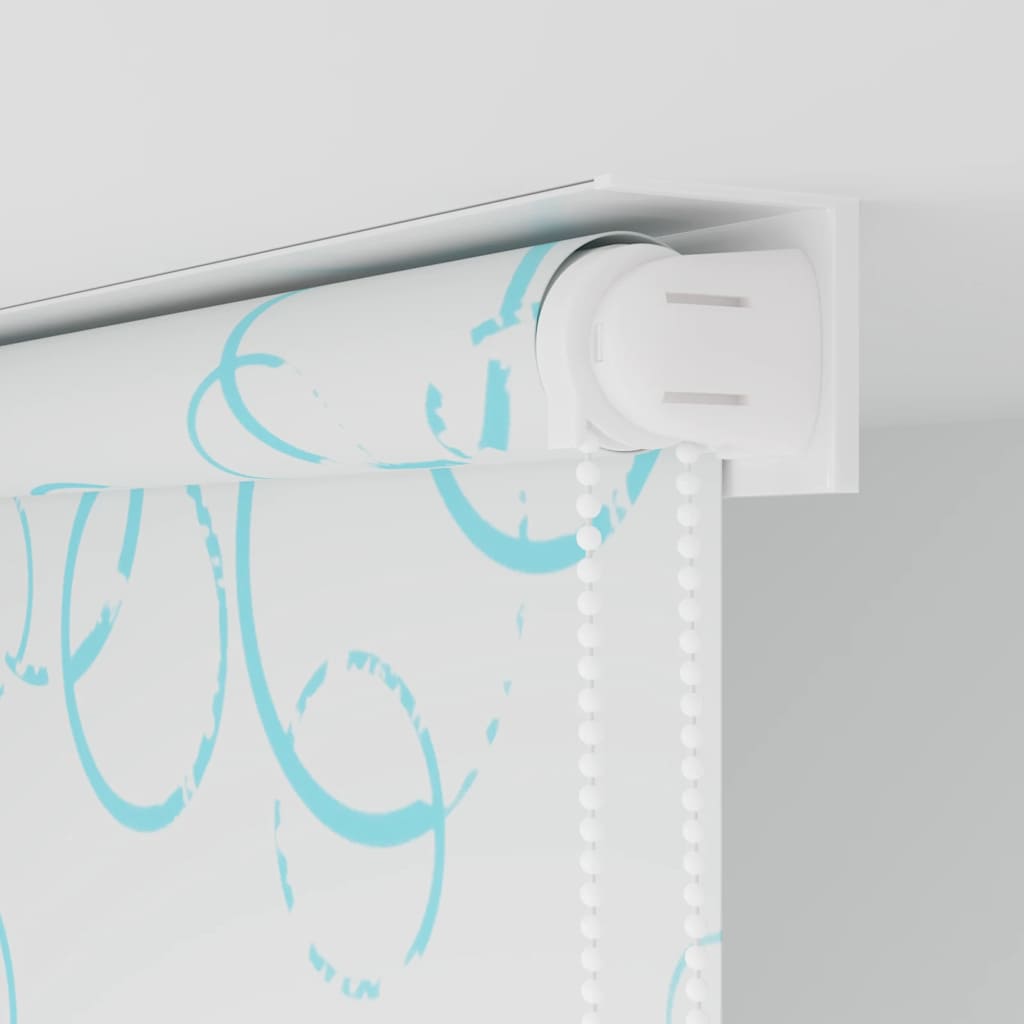 Shower Roller Blind 80x240 cm Bubble