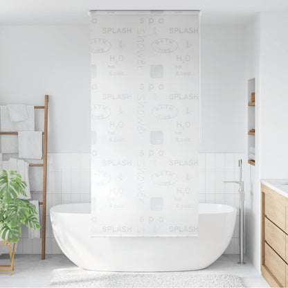 Shower Roller Blind 80x240 cm Splash