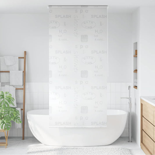 Shower Roller Blind 80x240 cm Splash