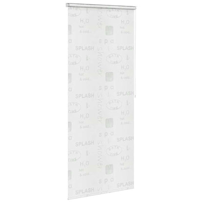 Shower Roller Blind 100x240 cm Splash
