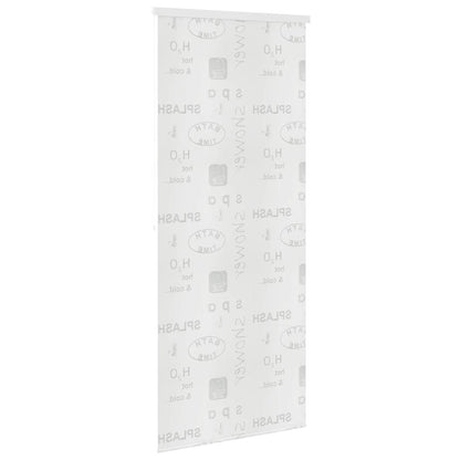Shower Roller Blind 100x240 cm Splash