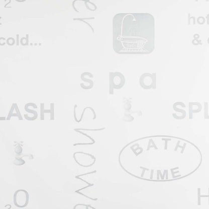 Shower Roller Blind 100x240 cm Splash